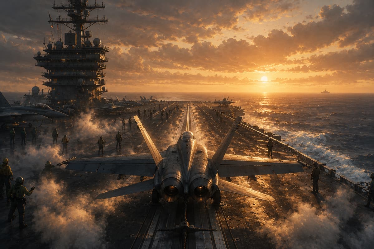 航母甲板概念图